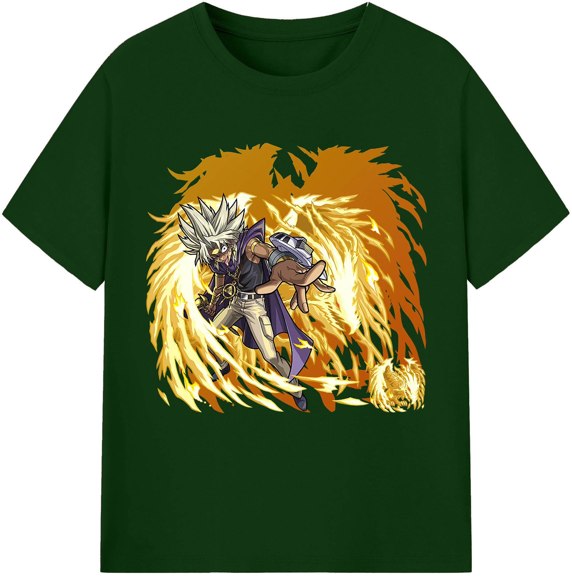 （画像用） 遊☆戯☆王 Yu-Gi-Oh! 綿100％半袖Tシャツ（フロントプリント）
